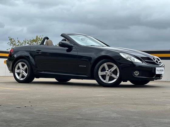 MERCEDES-BENZ SLK 200 1.8 16V KOMPRESSOR GASOLINA AUTOMÁTICO MERCEDES-BENZ SLK 200 1.8 16V KOMPRESSOR GASOLINA AUTOMÁTICO